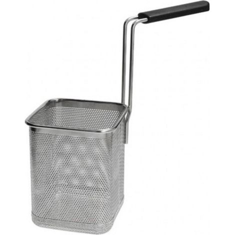 SOFRACHEF - Panier pour cuiseur à pâtes GN 1/6 avec poignée à droite - long. 145 mm - Sofraca
