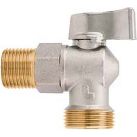 6PZ RUBINETTO SFERA PER LAVATRICE E LAVASTOVIGLIE M 3/4" ART.392