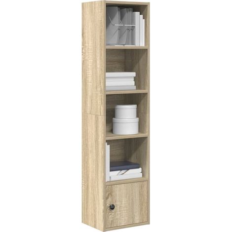 Bücherregal Sonoma-Eiche 31x24x127 cm Holzwerkstoff