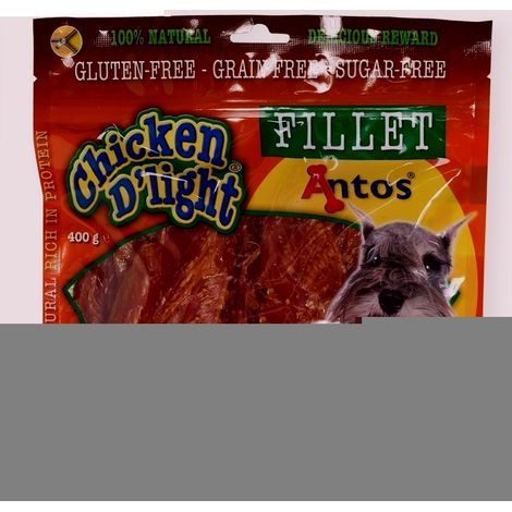 Snack para Perros Chicken D'Light Fillet - 400g  Oferta exclusiva