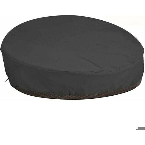Housse de Protection Canapé Lit Rond Imperméable, Couverture de Canape-Lit en Oxford 210D Solide et Durable, Housse de Protection (1/4)