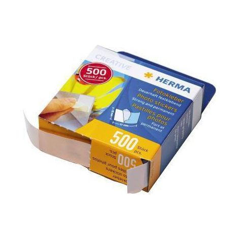 HERMA Klebepad 1070 12x17mm weiß 500 St./Pack. (1/4)
