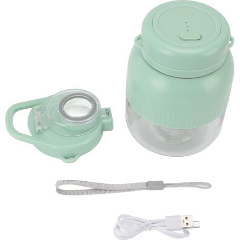 Blender portable 500ml électrique personnel – Shakes smoothies gobelet jus rechargeable gym voyage cuisine (1/5)