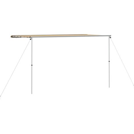 vidaXL Camper & Caravan Awning 3.6x2x2.15 m Beige