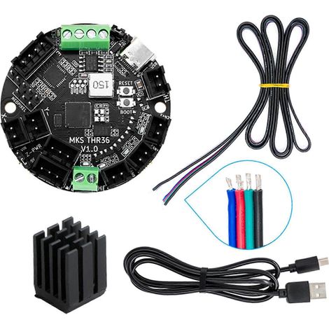 MKS UTC THR42/36 3D-Drucker für Klipper, Hotend HeatTool, Canable Canbus RP2040-THR36, Hochleistungs-Controller.