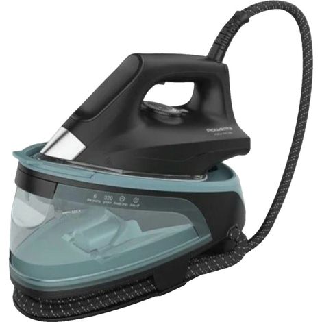 Rowenta – Centre de repassage 6 bars – Débit vapeur 320 g/min – Réservoir 1,4 L – Pour sessions prolongées – Matériaux de haute qualité