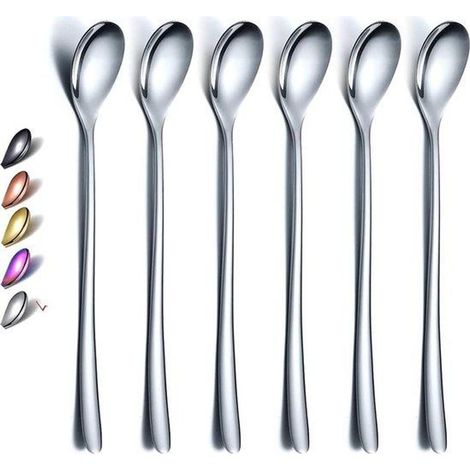 Ensemble haut de gamme en acier inoxydable avec spatule à cocktail et spatule à glace