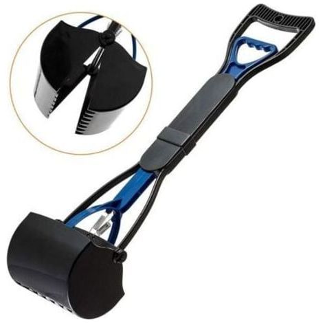 Pelle Ramasse Crottes de 60cm avec Long Manche Déjections Canines Clip pour Chien Chat,Dolaso, (1/5)