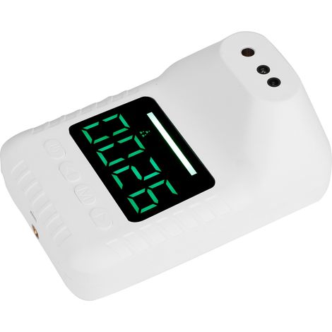 Automatisches Wandthermometer mit Digitalanzeige, Sprachalarm und Infrarot-Temperaturmessung (1/5)