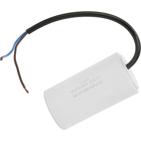 CBB60 Umweltfreundlicher Motorbetriebskondensator 450V 60µF ESR 0,2 für Haushaltsgeräte (1/5)