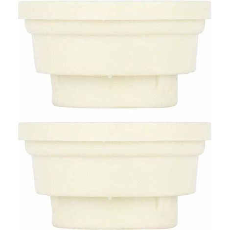 Bouchon en Caoutchouc pour échelle de Piscine 2 pièces. Bouchon en Caoutchouc pour Escalator. Accessoires de Remplacement pour échelles. adapté aux échelles de Piscine