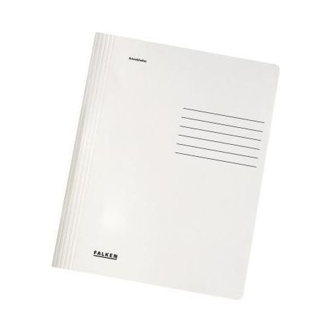 Falken Classeur à levier 26001256 A4 carton blanc (1/4)