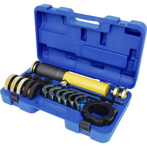 KS TOOLS Schlitzbuchsen-Werkzeug-Satz für Silentlager-Schlitzbuchsen, 19-tlg ( 460.1705 ) (1/5)