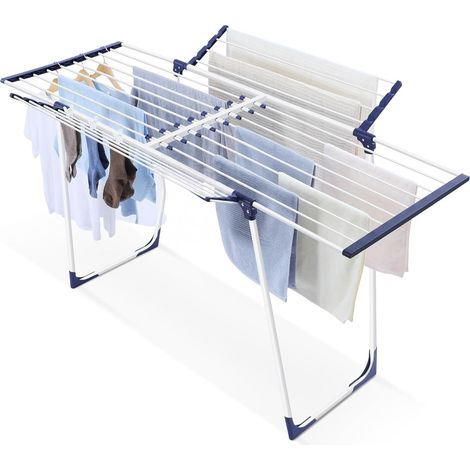 Étendoir à Linge Pliable et Extensible 190 - Surface de Séchage XXL 22 m - Structure Extra Stable pour Intérieur (1/5)