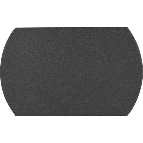 Merano Carmel Applique Encastrée Extérieure Aluminium Anthracite, Verre Clair LED 7.7W 282Lm 3000K IP65