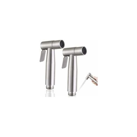 2-teiliges Bidet-Sprühsystem, WC-Handbrause, Bidet-Sprühsystem-Set aus Edelstahl, Körperpflege- und WC-Sprühsysteme - Crezuo (1/4)