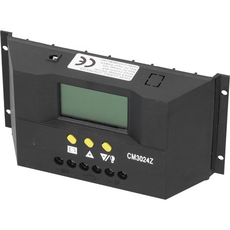 Contrôleur solaire intelligent PWM pour la production d'énergie photovoltaïque et la gestion de la charge solaire 12V/24V 40A (1/5)