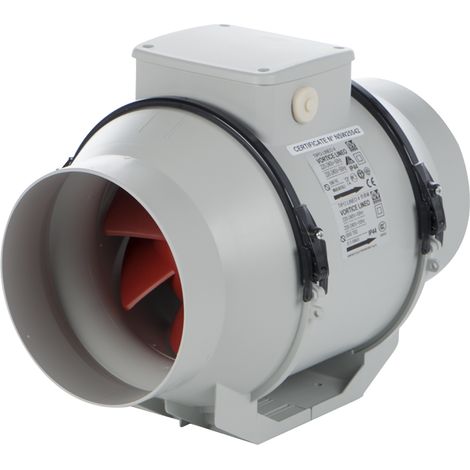 Vortice - Estrattore centrifugo da condotto 125 mm 33W 365 m3/h - LINEO