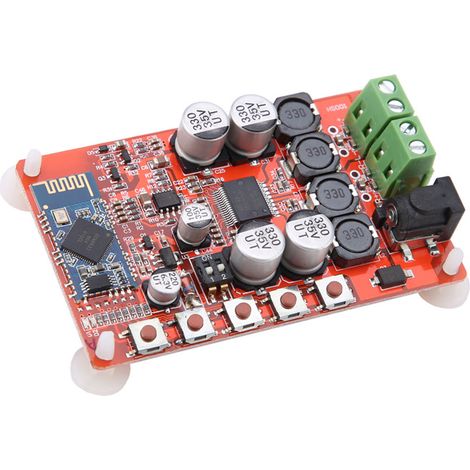 Module amplificateur récepteur audio Bluetooth sans fil double canal TDA7492P 50 W x 2 J3J7 (1/5)