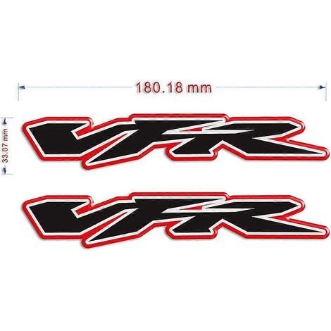 Protection autocollante pour réservoir Honda VFR 400 600 700 750 800 1200 XF VFR800, kit d'huile et d'emblème pour genoux, logo et autocollant - VFR2 (1/5)