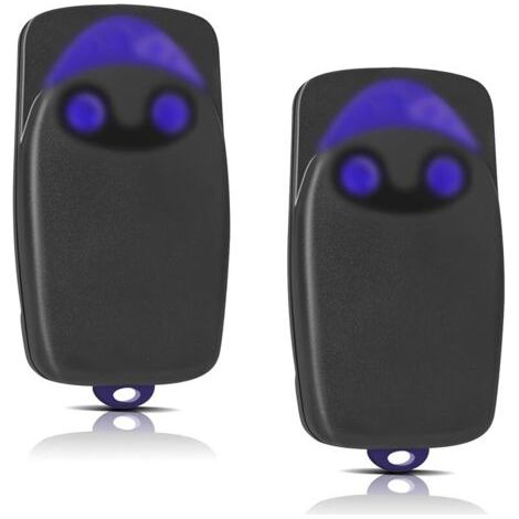 Pair 2 Pièces Remplacement pour télécommande Nice, télécommande Portail 433,92MHz 2 canaux, Compatible avec Flo1r-s, Flo2r-s, Flo4r-s (1/5)