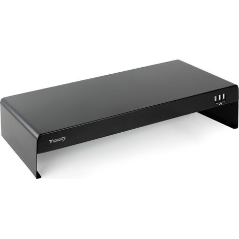 Soporte Elevador Para Monitor/portátil 3xusb Negro Tqmr0124 (1/3)