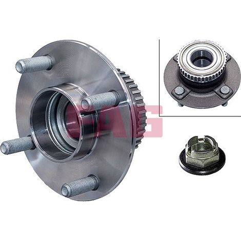Kit de roulements de roue Schaeffler FAG 713 6783 50 FORD 5027622