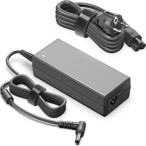 Bloc d'alimentation chargeur 19 V 90 W 65 W pour Intel NUC Asus Mini PC PN51 Beelink GTR5 Mini-PC Intel NUC Kit NUC8i3BEK NUC8i3BEH ASUS Ultraslim PB60 PB40 PN40 Câble d'alimentation 2,6 m (1/5)