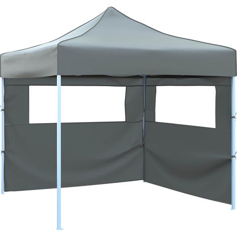 Party-Zelt Anthrazit 291 x 291 x 315 cm Oxford-Stoff