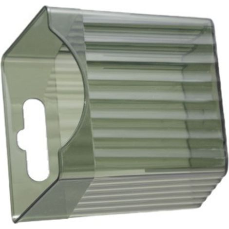 Panier Murale Organisateur - Bin PET Transparent Vert - Suspension Murale Conteneur Organisation pour Cuisine Salle de Bain Bureau Chambre (1/5)