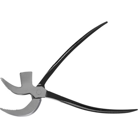 Pince à bec pour cordonnerie et travail du cuir, outil manuel en acier 45 pour projets DIY. (1/5)