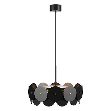 Markslojd VEGAS Plafonnier Design 3 Lumières Noir, Laiton (1/3)