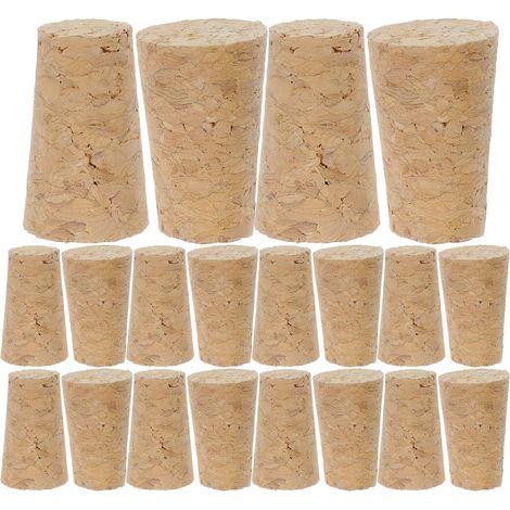 50 bouchons liège, naturels, coniques - pour brassage maison (1/5)