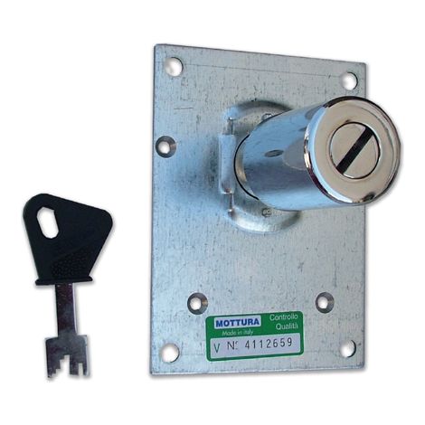 Cylindre de pompe de rechange mm 34 x 60 pour serrure 34.352 91168 MOTTURA
