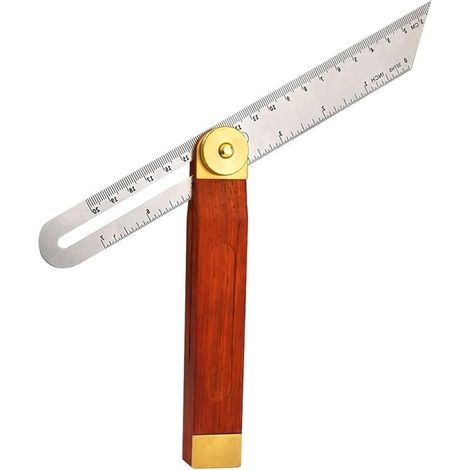 Bevel Square, Adjustable Stainless Steel Multi-Angle Bevel, Carpenter's Angle, Joiner's Angle Square, Adjustable Multi-Angle Carpenter's Squares, Multi-Angle Bevel for Carpentry, Home Improveme (1/5)