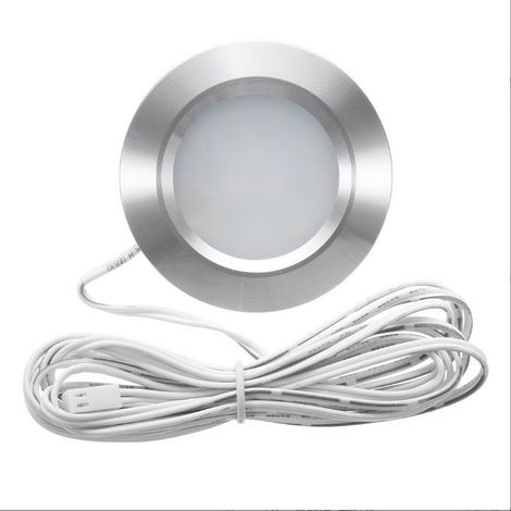 Kaelt - Spot Encastré LED 12V, Spot Encastré LED 12V Dimmable Blanc Chaud Ultra Plat Encastré Plafonnier LED Meubles Lumière (1/5)