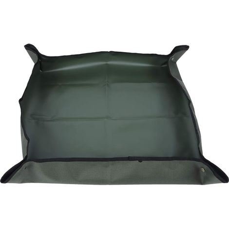 Waterproof Seedling Potting Tray for Square Garden Plant Potting Mat for Indoor Flower Transplanting (1) (1/5)