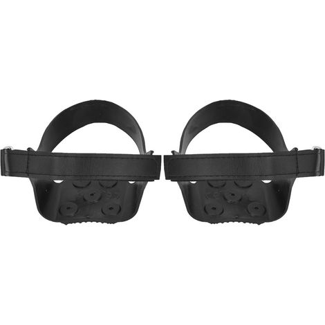1 paire de crampons antidérapants à 5 dents pour chaussures de randonnée et d'escalade (L 39-42)