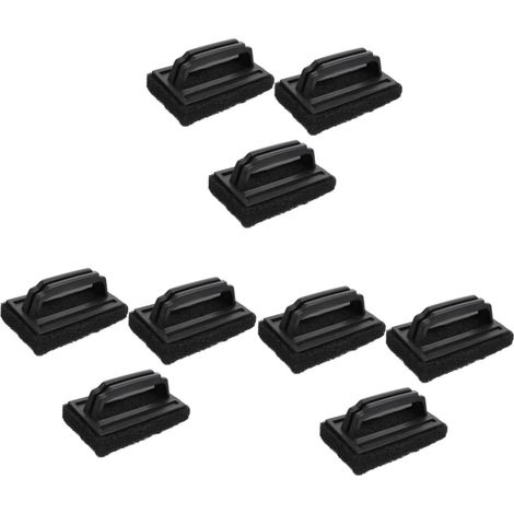 Juego de 9 cepillos de limpieza para parrilla, limpiador para exteriores, cepillo de limpieza para el hogar, accesorios para parrilla de exterior, accesorios de limpieza para barbacoa, esponja para pa (1/5)