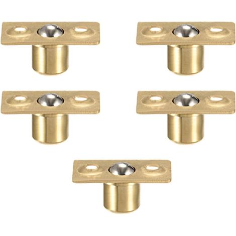 Tiroir armoire placard porte Diamètre d'arbre de 8mm Loqueteau à loquet en laiton 5 Sets (1/4)