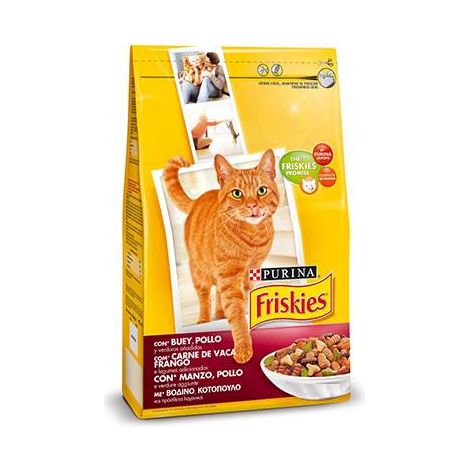 Nourriture que Purina Friskies Ox et poulet et lgumes pour chats - 20kg