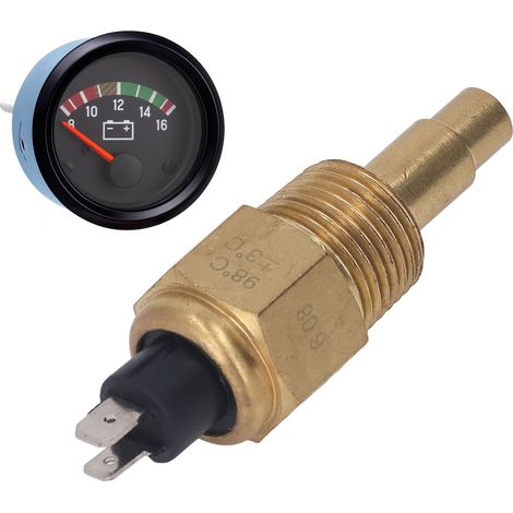 VDO 6-24V Gewindewassertemperatursensor für Dieselmotoren, NPT1/2 Öl- und Wassertemperatursensor (1/5)