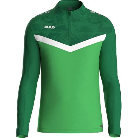 Jako Iconic Ziptop Homme - Vert clair / Vert sport (1/5)