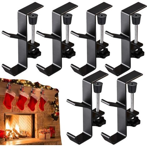 pour guirlandes de cheminée Lot de 6 support