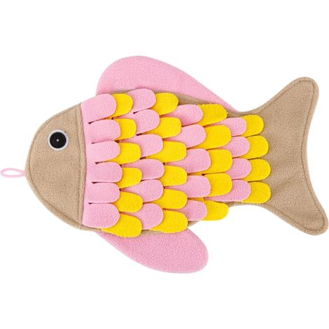 Tapis de fouille pour animaux en forme de poisson, stimulation mentale et alimentation lente (1/5)