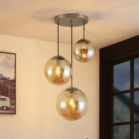 [GEBRAUCHT] B-Ware Lindby Teeja Hängeleuchte Deckenlampe Pendelleuchte Deckenleuchte Lampe LED E27 (1/2)