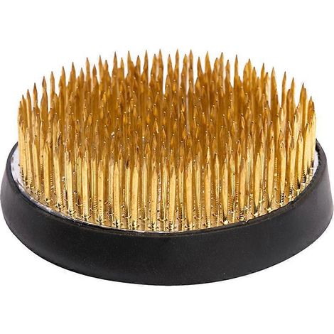 1 outil de fixation pour composition florale, épingle à fleurs, aiguille, support antidérapant-6X6X1.2CM-Black
