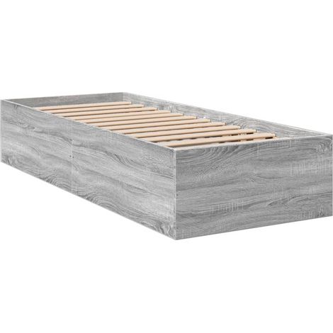 Maison Exclusive - Giroletto Grigio Sonoma 90x200 cm in Legno Multistrato (1/5)