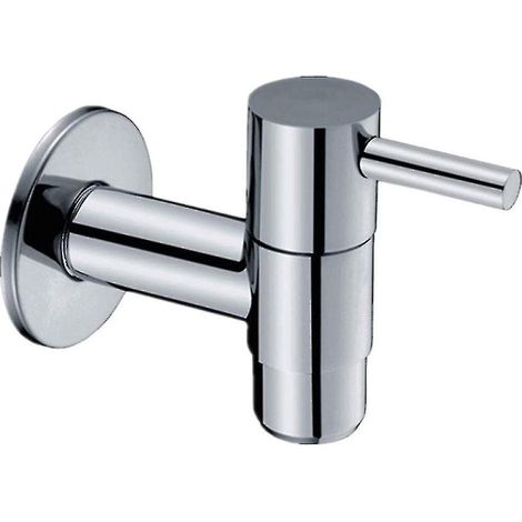 Schnell öffnender Kaltwasserhahn, einfacher Kaltwasserhahn, Wandarmatur für Waschmaschine. (1/5)