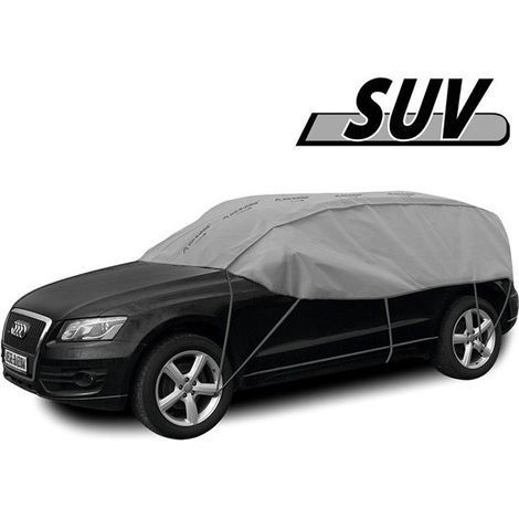Dach- und Fensterabdeckung Kegel, Serie „Optimal“, grau, für SUVs 300–330 cm.